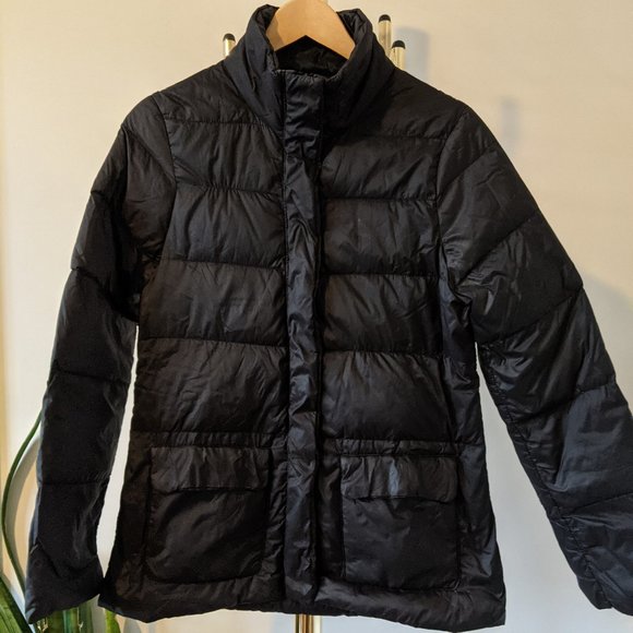 Black Puffer Jacket - Picture 1 of 8